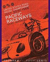 Programme Cover - USRRC Kent 1966
