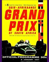 Programme Cover - SA SCC Kyalami 1967
