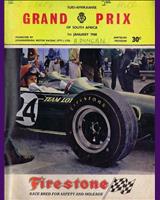 Programme Cover - STP Sports Car Kyalami 1968