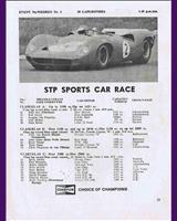 Entry List - STP Sports Car Kyalami 1968