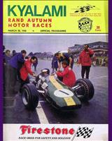 Programme Cover - Kyalami Handicap 1968