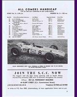 Entry List - Kyalami Handicap 1968