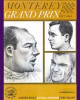 Programme Cover - SCCA Regional Laguna Seca [CM+DM+DM+EM+FM+GM] 1964