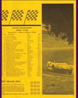 Entry List - USRRC Laguna Seca 1965