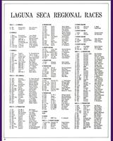 Entry List - SCCA Regional Laguna Seca [AP+BP+CP+DP+AS+BS] 1967