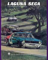 Programme Cover - Trans-Am Laguna Seca - Under 2 Litres 1970