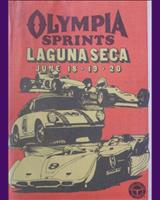 Programme Cover - SCCA National Laguna Seca Sprints 1971