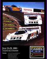 Programme Cover - IMSA Supercar Laguna Seca 1993