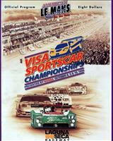 Programme Cover - American Le Mans Series Laguna Seca 1999