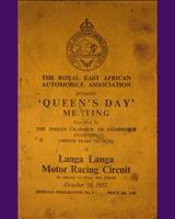Programme Cover - 100 mile Langa Langa 1952