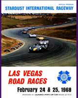 Programme Cover - SCCA Regional Las Vegas [DP+EP] 1968
