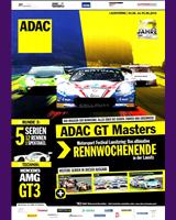 Programme Cover - ADAC GT Masters Lausitzring 2016