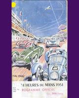 Programme Cover - Le Mans 24 Hours 1951