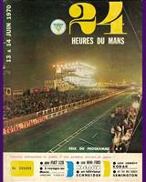 Programme Cover - Le Mans 24 Hours 1970