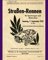 Programme Cover - Liefering [S+2.0] 1952