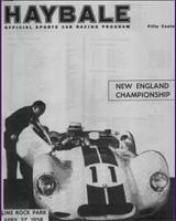 Programme Cover - Lime Rock - Classes: CM+DM+EM+FM+GM 1958