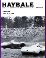 Programme Cover - SCCA Regional Lime Rock [GM+HM] 1959