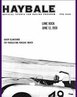 Programme Cover - SCCA Regional Lime Rock [GP+HP] 1959