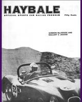 Programme Cover - SCCA Regional Lime Rock [GT] 1962