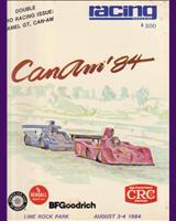 Programme Cover - Can-Am Lime Rock 1984
