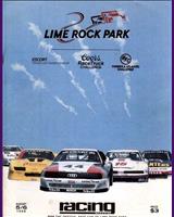 Programme Cover - Trans-Am Lime Rock 1988