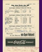 Entry List - Linz [Sports] 1959