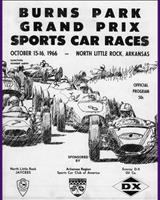 Programme Cover - Burns Park Grand Prix Sports Car Races 1966