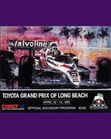 Programme Cover - Long Beach 1 Hour IMSA GT 1991