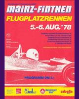 Programme Cover - DARM Mainz-Finthen 1978