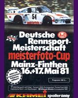 Programme Cover - DRM Mainz-Finthen 1981