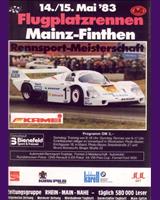 Programme Cover - Rennsport Trophäe Mainz-Finthen 1983