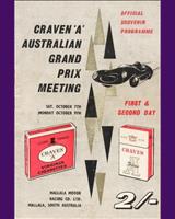 Programme Cover - GP Mallala 1961