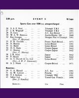 Entry List - NSCC Mallory Park [S+1.5] 1957