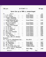 Entry List - NSCC Mallory Park [S1.5] 1957