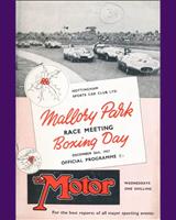 Programme Cover - NSCC Mallory Park [S1.25] 1957