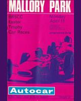 Programme Cover - BRSCC Mallory Park [GT] 1966