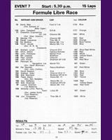 Entry List - BARC Mallory Park [Formula Libre] 1970
