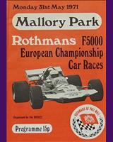 Programme Cover - STP Mallory Park 1971
