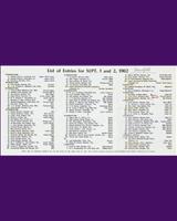 Entry List - SCCA Divisional Mansfield [FM+GM+FIII+FJr.] 1962