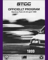 Programme Cover - Swedish GTR Championship Mantorp Park 1999