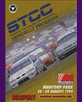 Programme Cover - Swedish GTR Championship Mantorp Park 1999