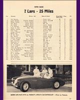 Entry List - Preliminary March [Ladies] 1954