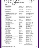 Entry List - SCCA Regional Marlboro [AP+BP+CP+DP] 1968