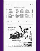 Entry List - Marlborough [Handicap] 1963