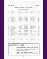 Entry List - Marlborough [FL] 1963