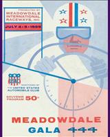 Programme Cover - USAC Meadowdale 1959