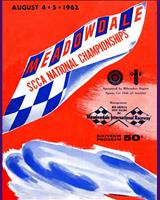 Programme Cover - SCCA National Meadowdale - Classes CM+DM+EM+FM+GM 1962