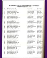 Entry List - Miami IMSA GTU 1984