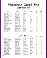 Entry List - Milwaukee [CP+DP+EP] 1955