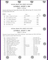 Entry List - Preliminary Minden [MGA+AH+Super+Veloce] 1958